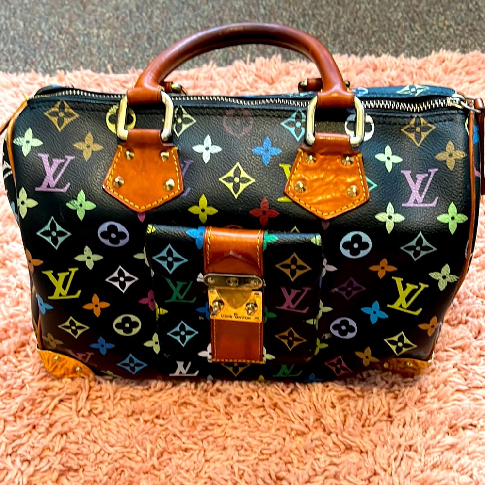 Vintage 2003 - Authentic Louis Vuitton Medium Speedy Monogram Handbag